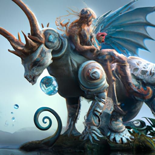 Mythical Creatures in Detailed Fantasy Art