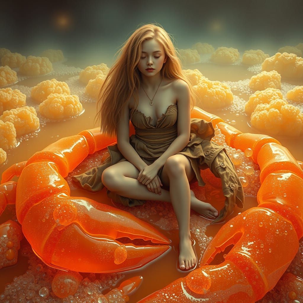 Gummy Crab Rider in Dreamy Soda Sea