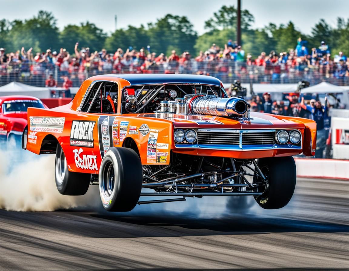 Stock Car with Dragster Engine Conversion