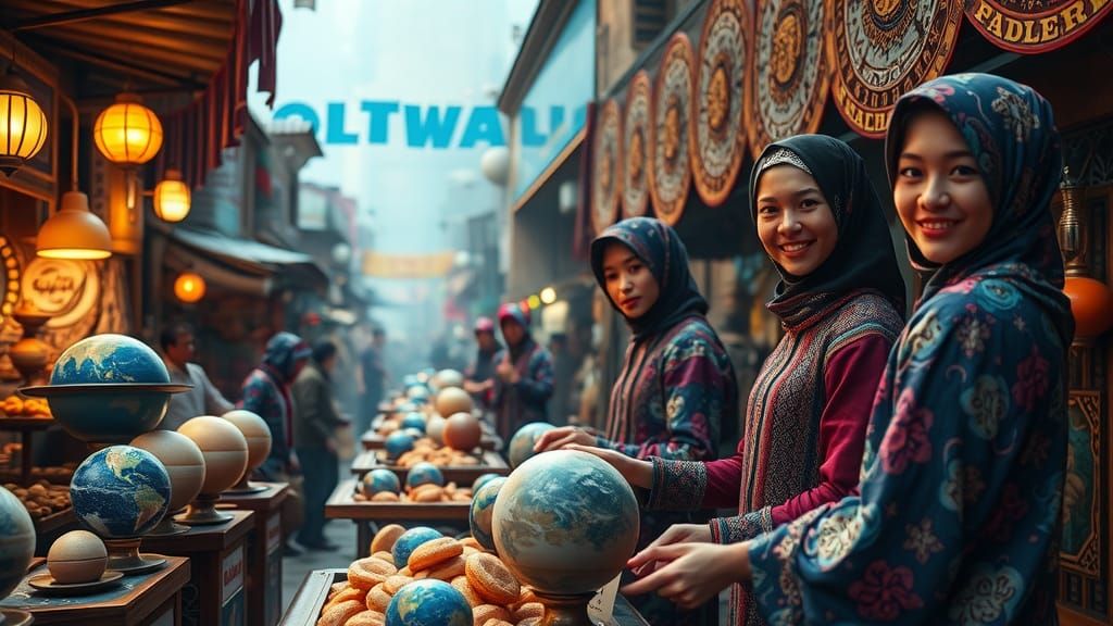 Planetary Snacks: Street Vendors in an Intergalactic Market
