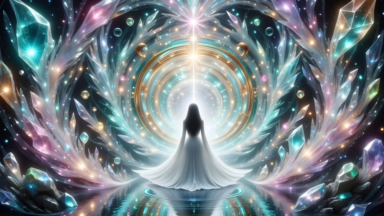 Interdimensional Portal Chamber with Lemurian Dreamer