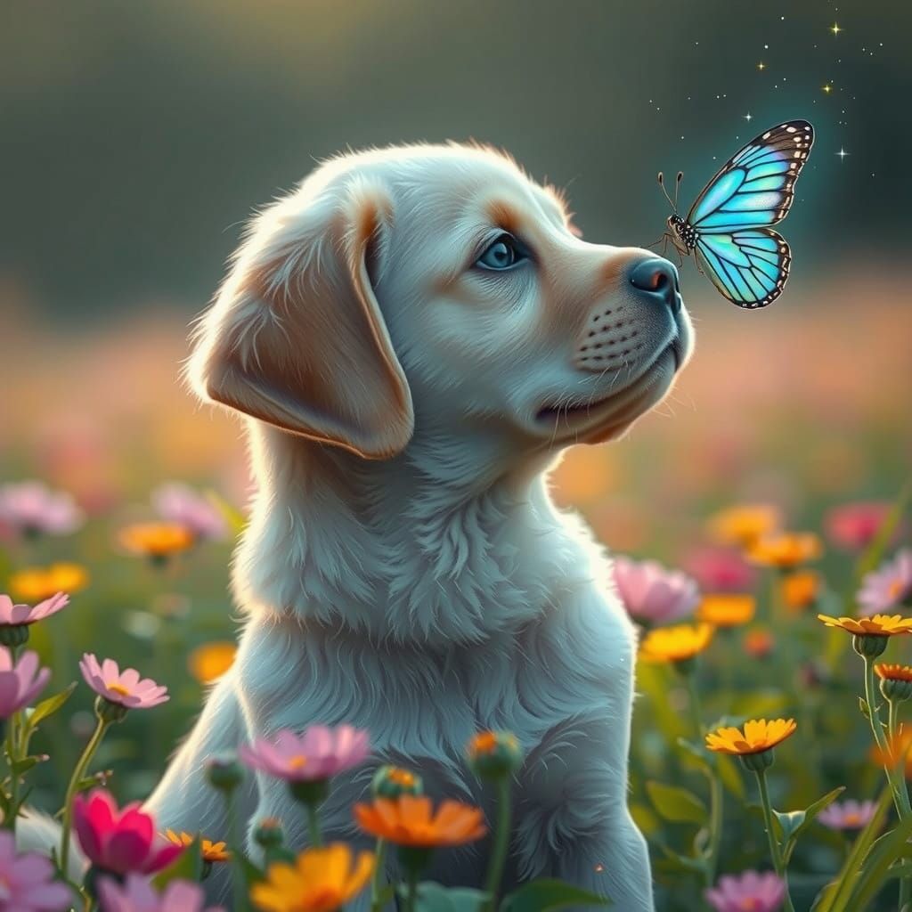 Gentle Friends in Whimsical Wonderland