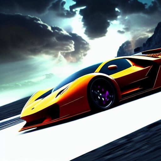 Fast cars, Epic cinematic brilliant stunning intricate metic...