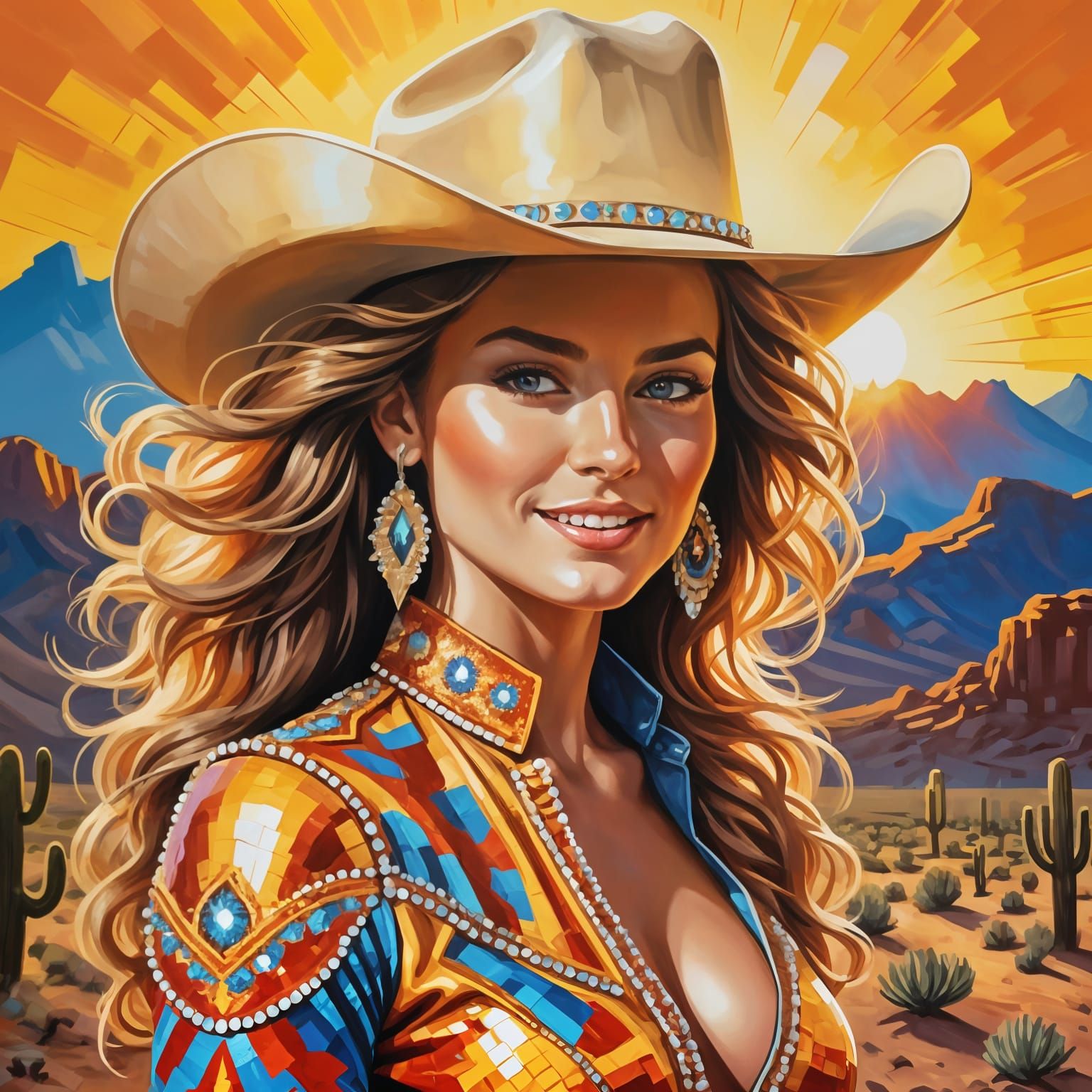 Rodeo Royalty in Rhinestones