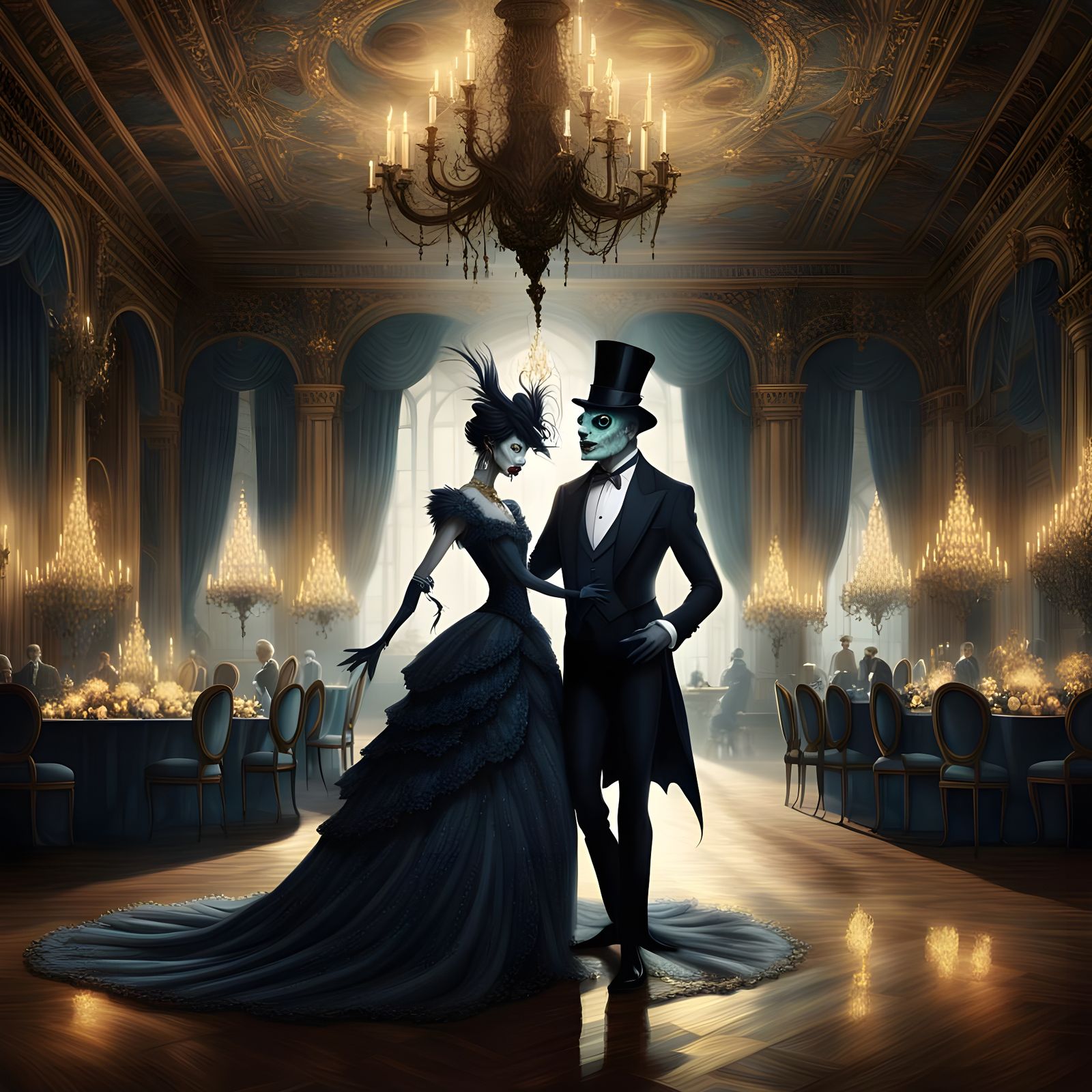 Monster Formal in a Grand Ballroom