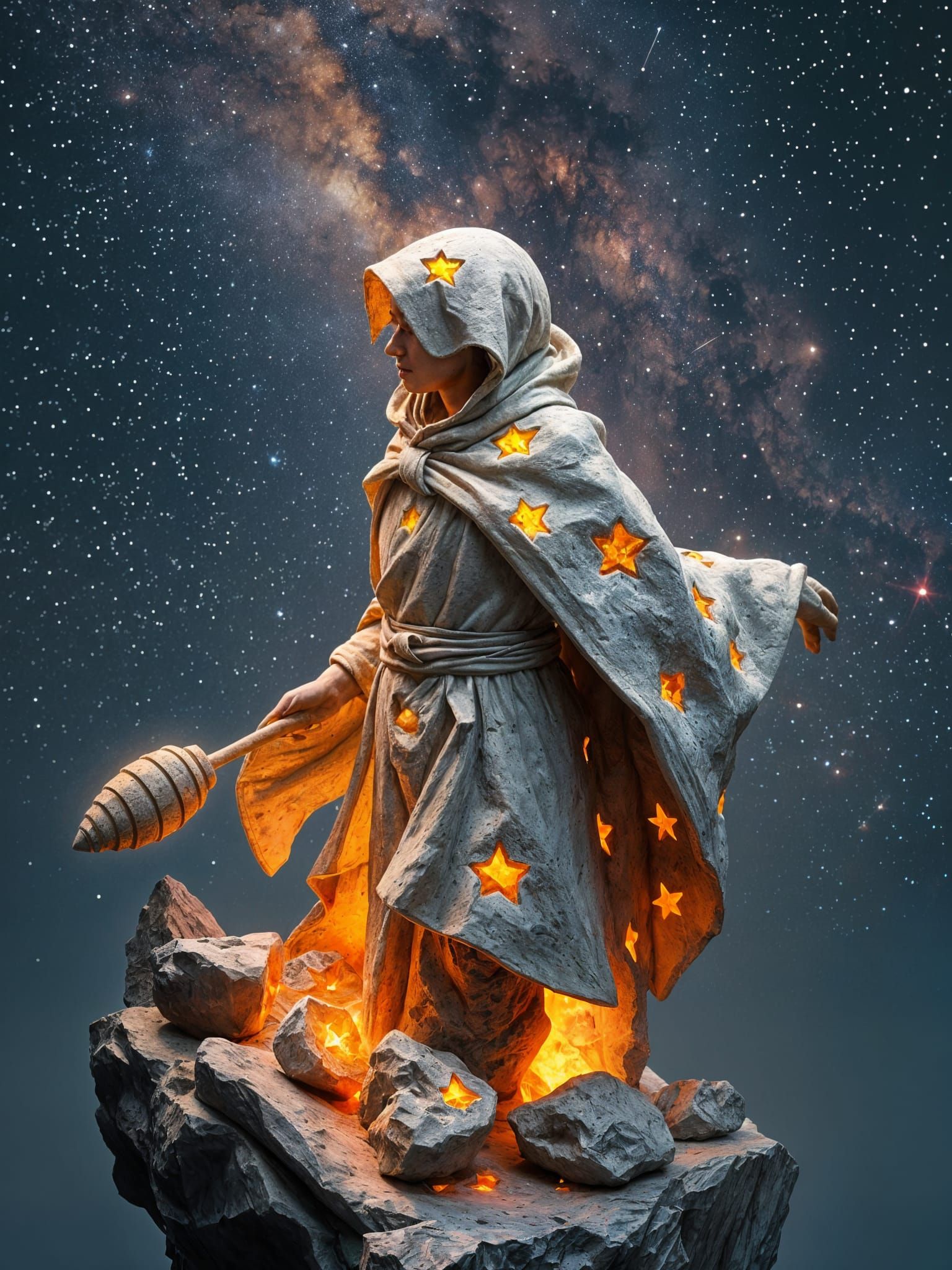 Celestial Sculptor Creates Constellations from Asteroids