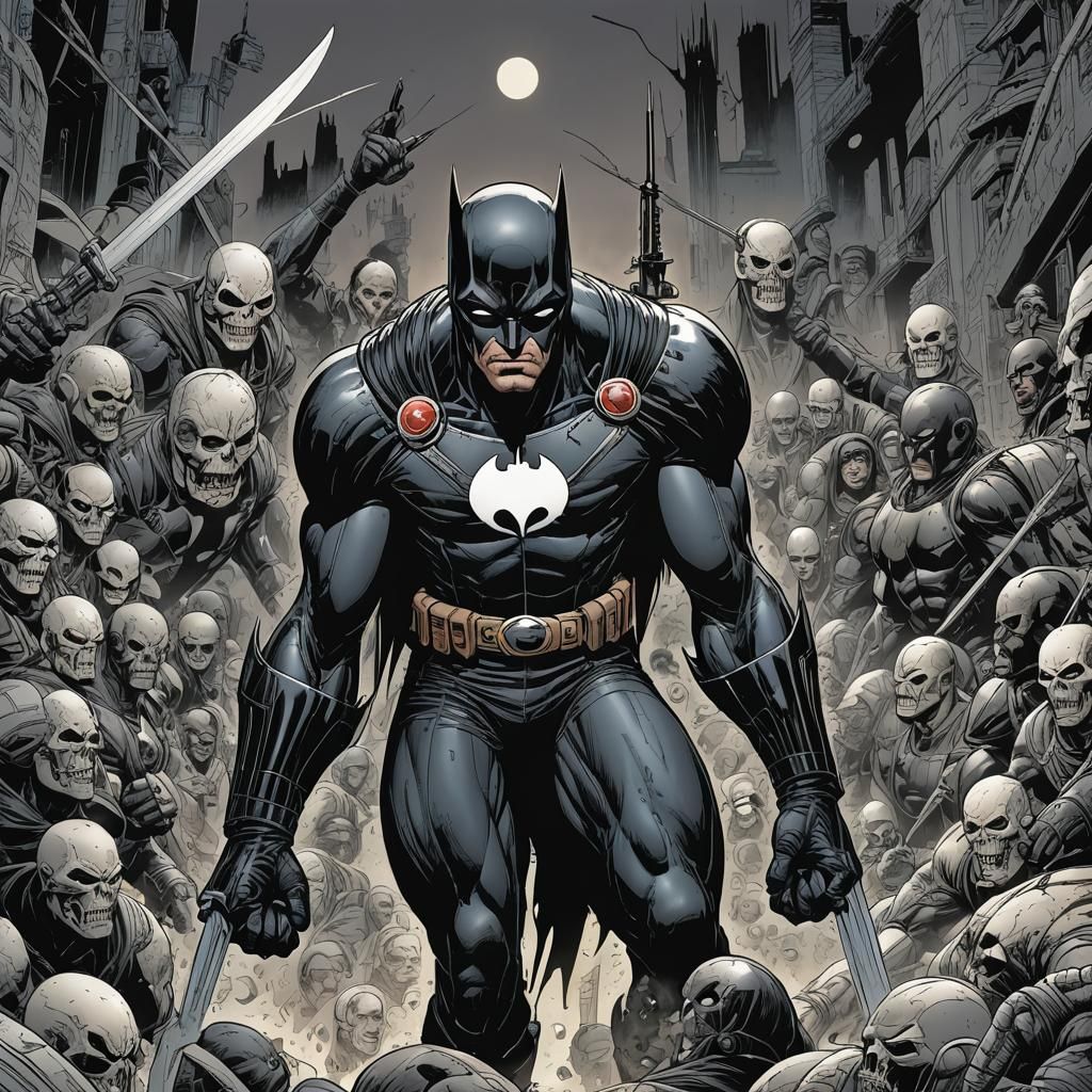 Grimdark Comic Art Illustration