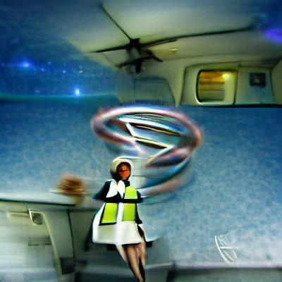 Wormhole Long Exposure Effect at Warpspeed