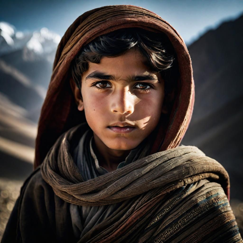 Humanity XXXIV Afghan boy