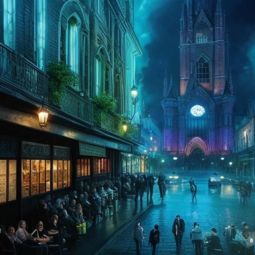 Fairy Tale Characters in Epic Digital Painting