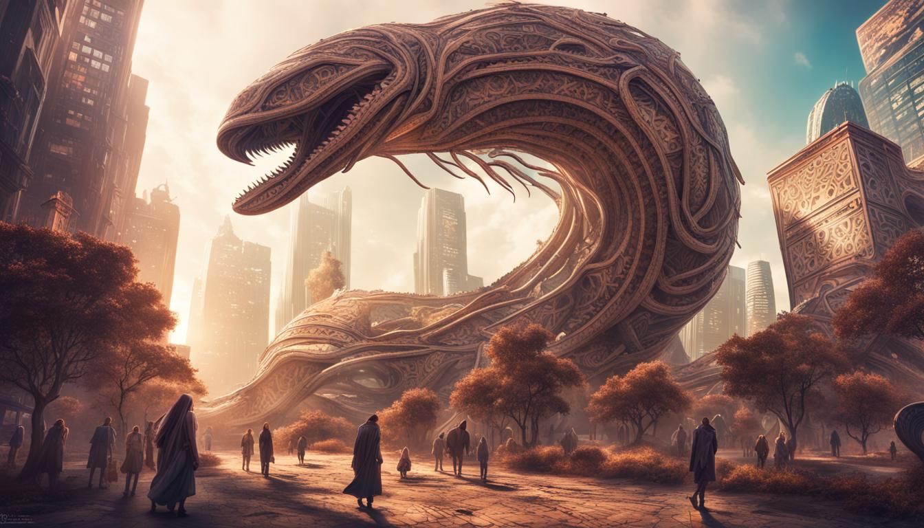 Sandworm Attacks Tree of Life Cyberpunk City