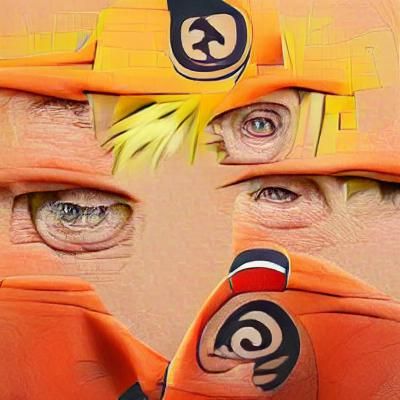 Naruto Image Generated by AI