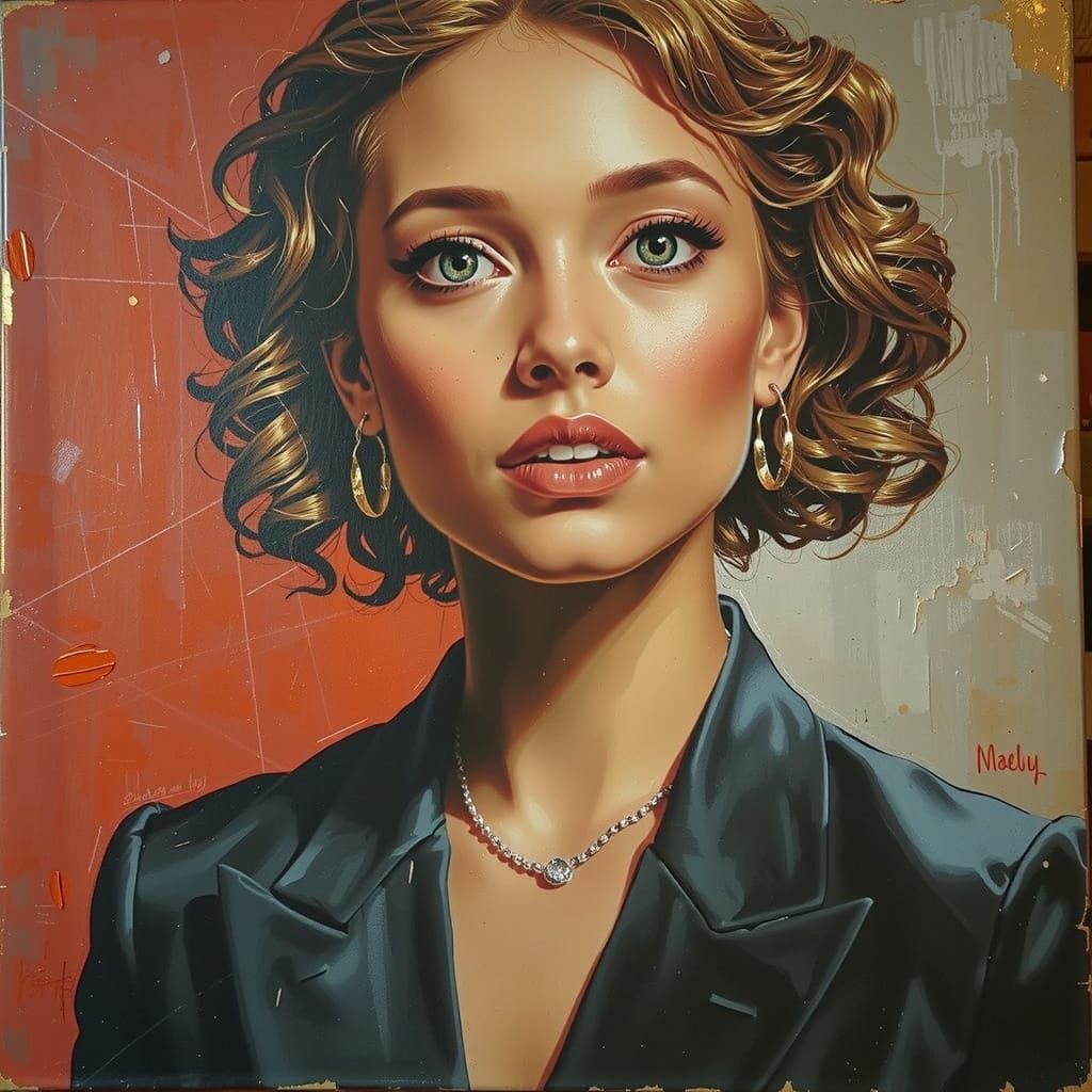 Glinting Metallic Textures With Reflections