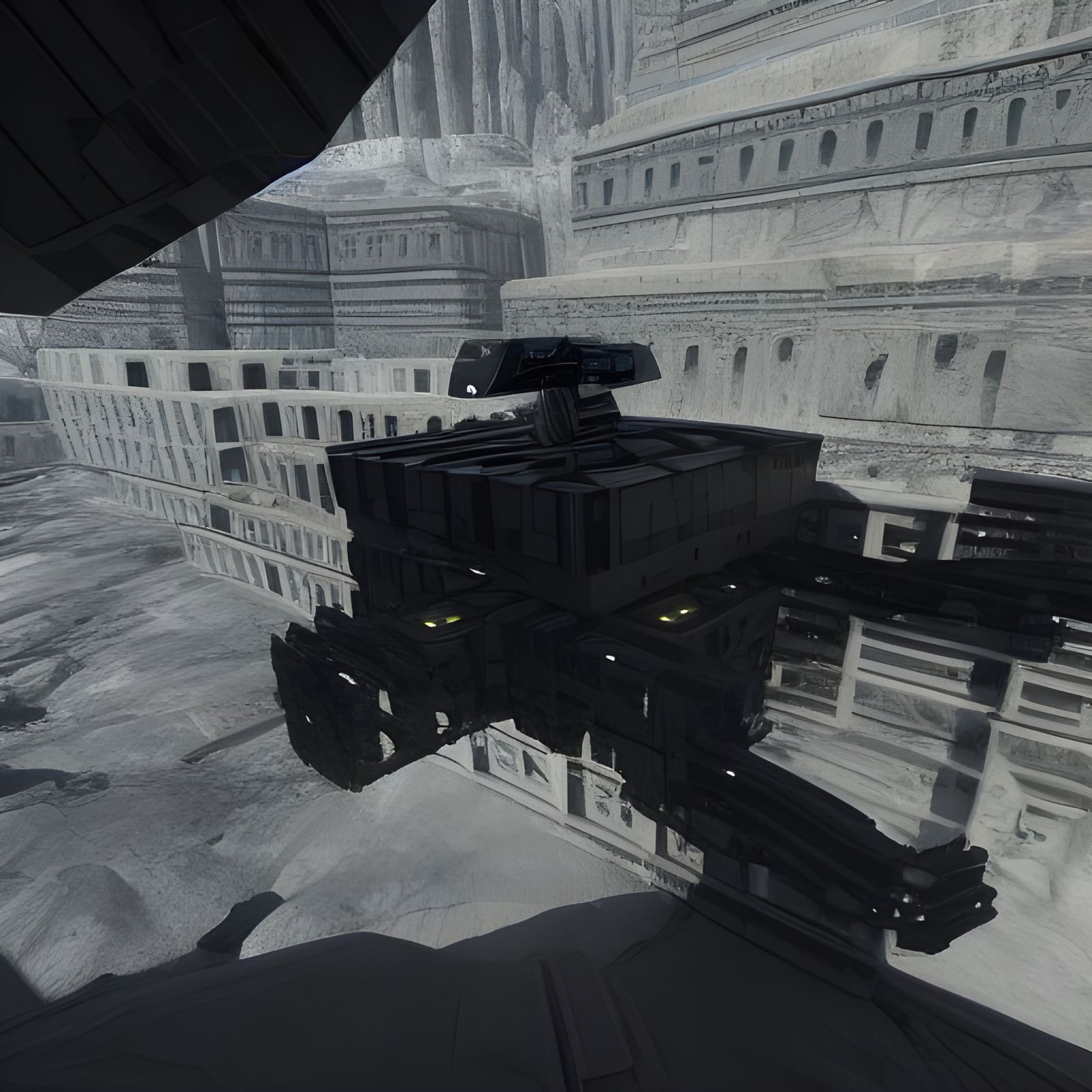 Futuristic Raid on Mecca's Kaaba: Drone Shot