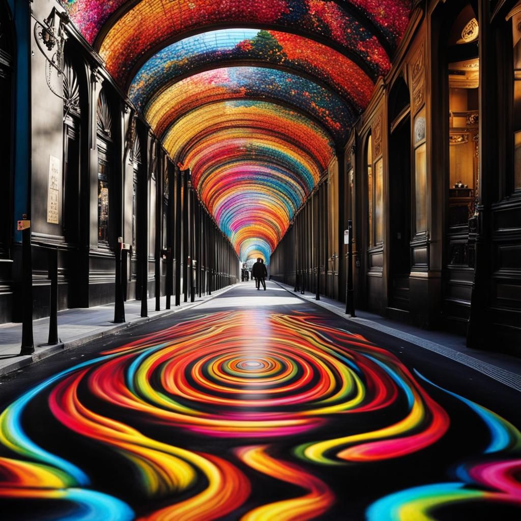 Breathtaking Optical Illusion in Paris Street