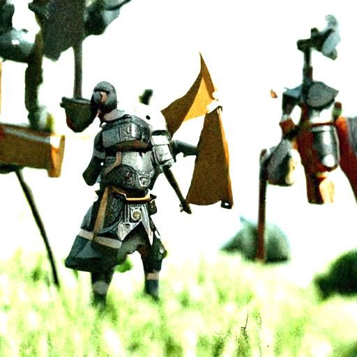 Epic Medieval Army Rendered in Unreal Engine