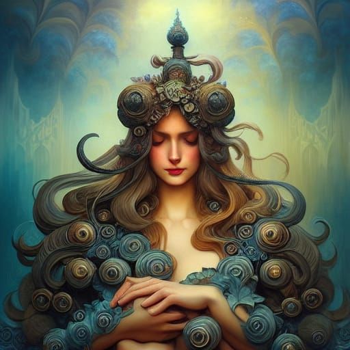 Regal Heroes of Old in Rococo Style