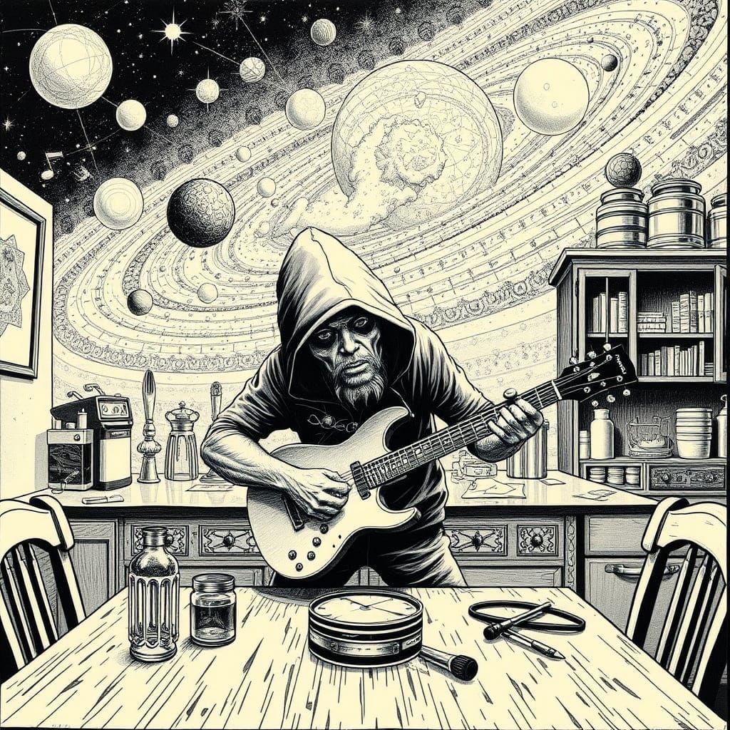 Hoodlum Headbanging to Celestial Music