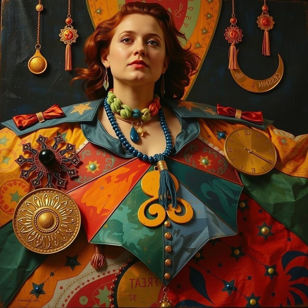 Abstract Artwork Symbolizing Perfection and Excellence