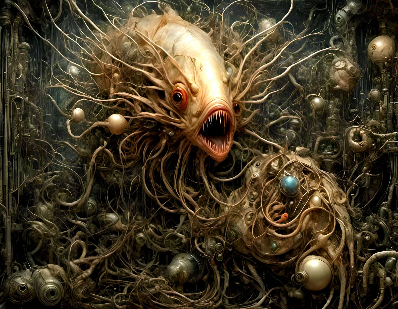 Organic-Mechanical Fusion in Sharp Digital Style