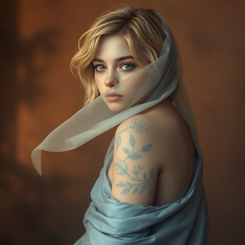 Ethereal French Enigma Wrapped in Silk