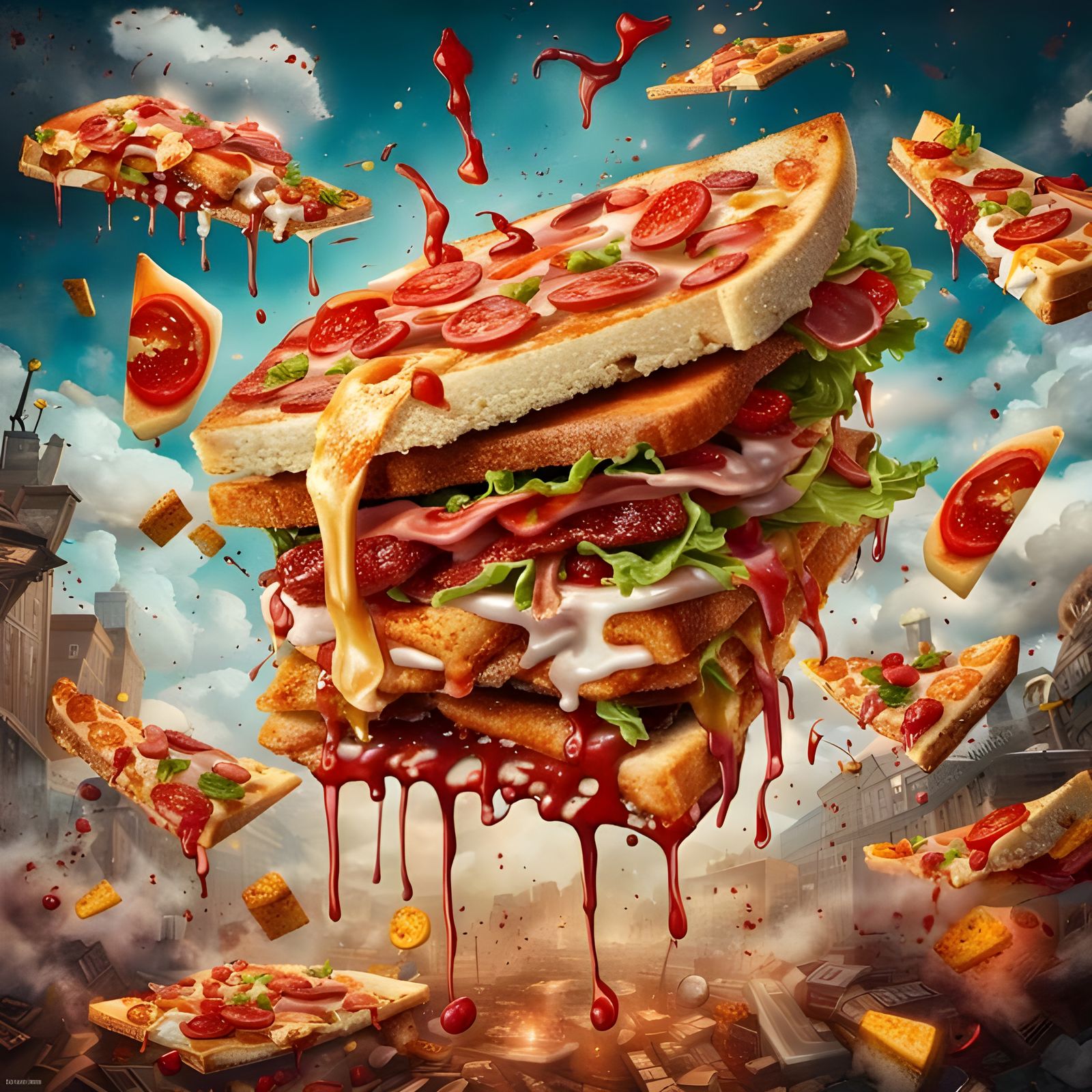 “The Wacky Whopper, coming to a town near you!!”  *hospital ...