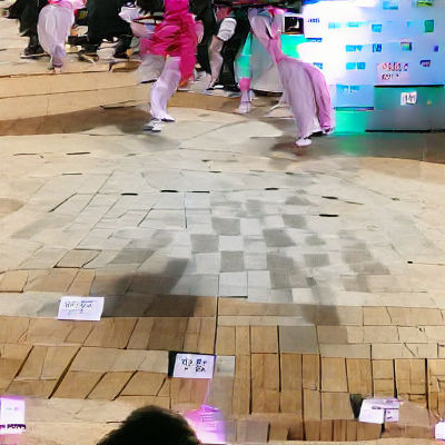 Energetic Korean Dance Battle