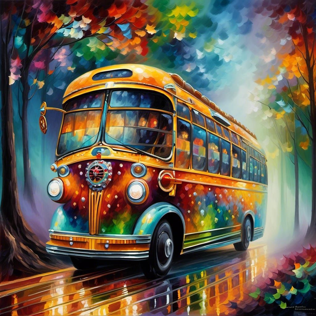 The Furthur Bus to Never Ever Land: Surreal Art