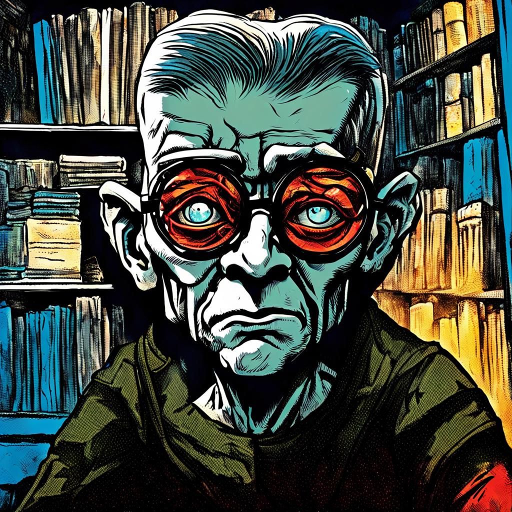 Philosophical Dreamscape: A Digital Art Exploration