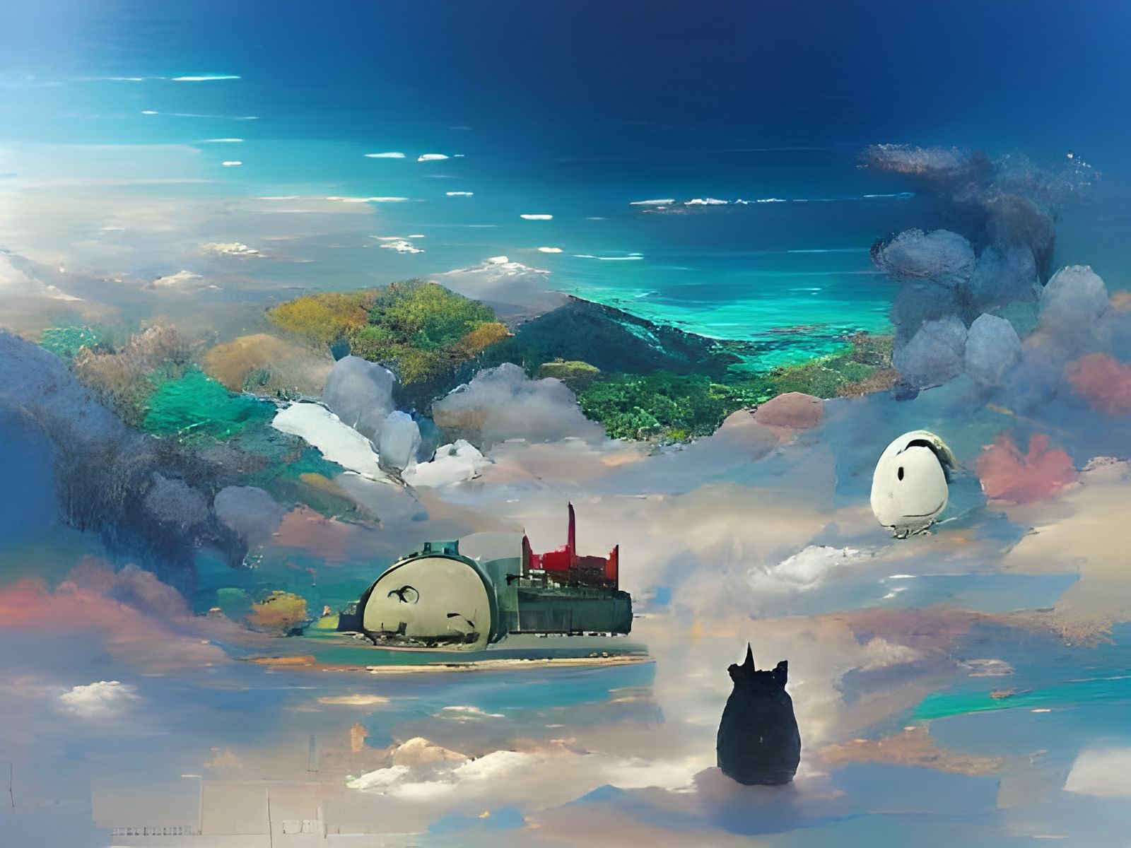 Studio Ghibli Inspired AI Art