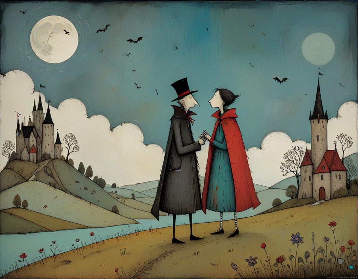 Whimsical Vampire Legends in Carpathian Folklore