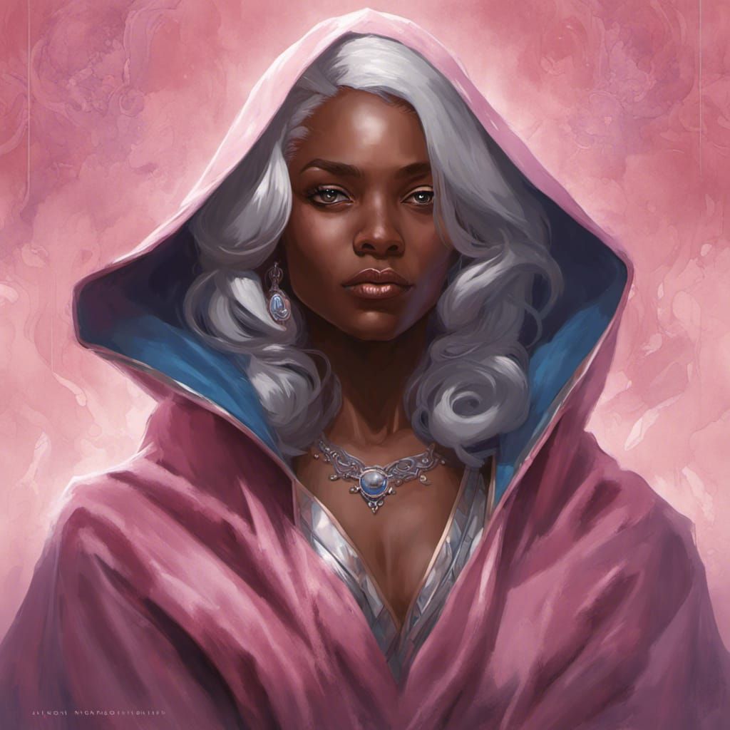 Noble Woman Portrait in Hyperdetailed Digital Art Style