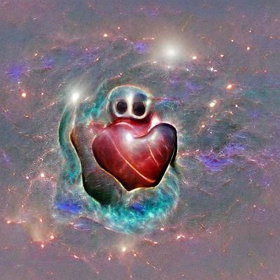 Abstract Universe Heart and Soul