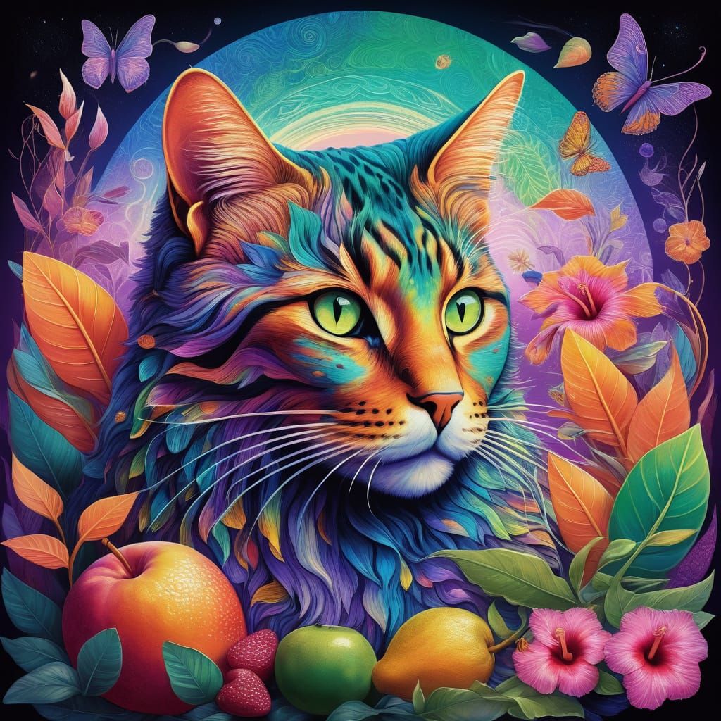 Feline Dragonfruit Dreamweaver