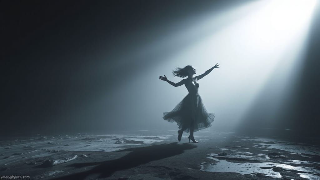 Surreal Dance of Light and Shadow