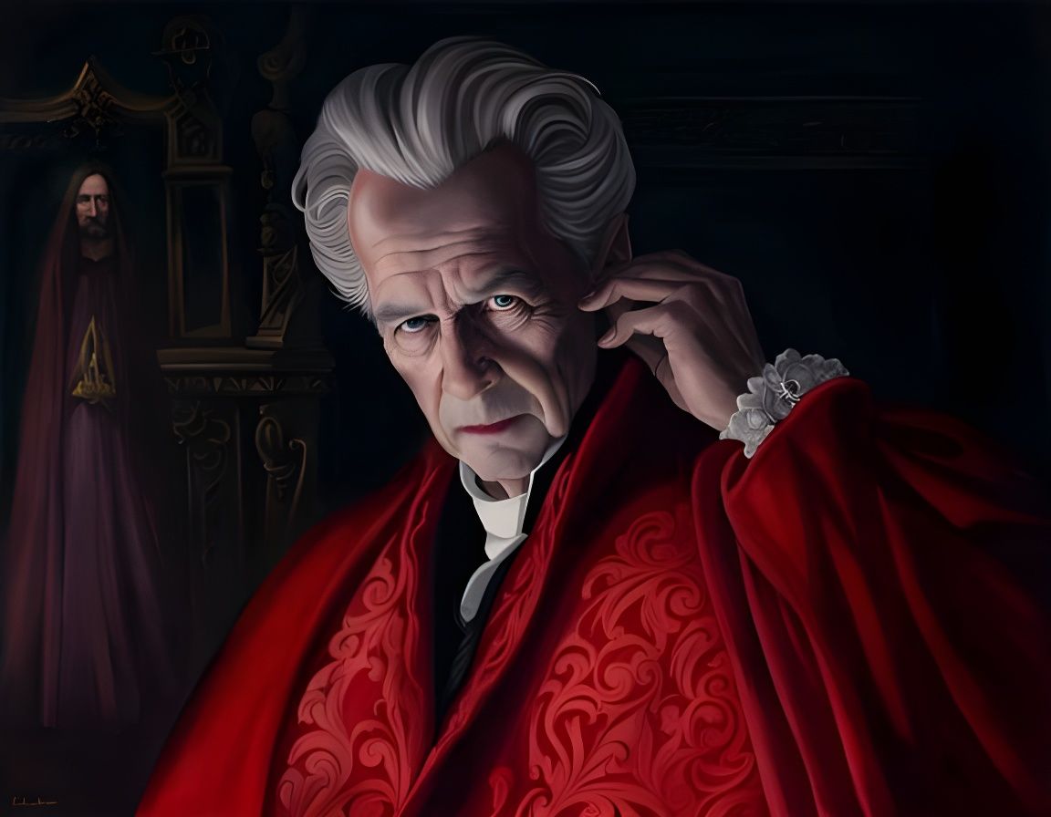 Gary Oldman as Dracula in Dark Castle