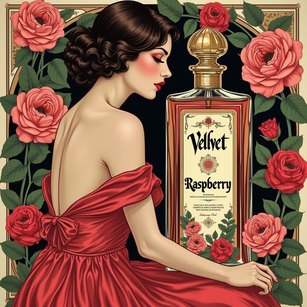 a fragrance named 'Velvet Raspberry'