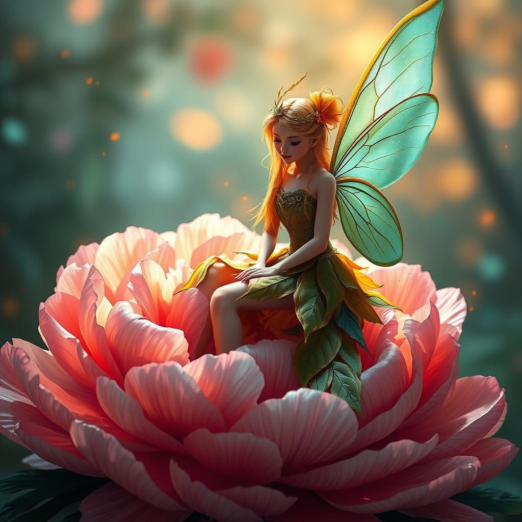 Fairy in Triadic Colors