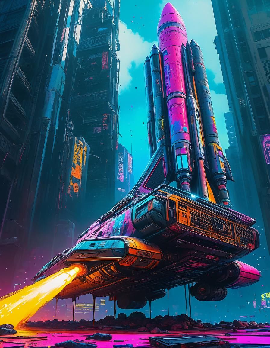 Rocket on a Floating Platform