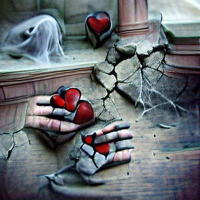 Haunted Hands: A Gothic Art Depiction