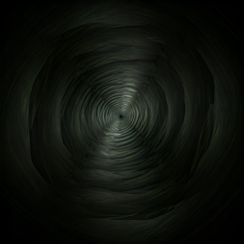 Infinity Mirrored Labyrinth in Escher-like Surrealist Style