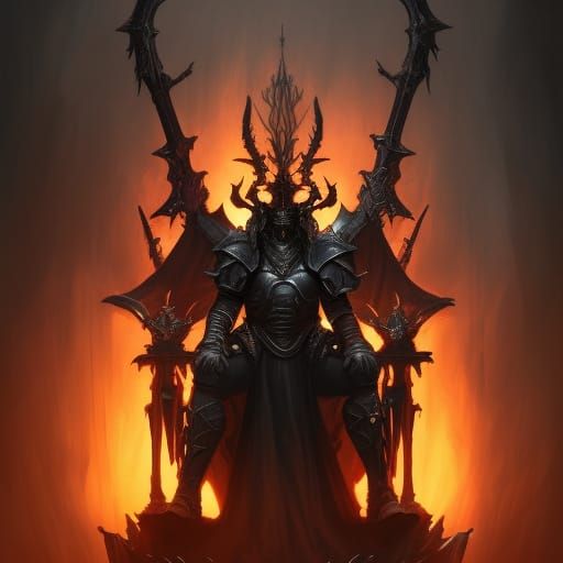 Demon Lord on Throne of Torment