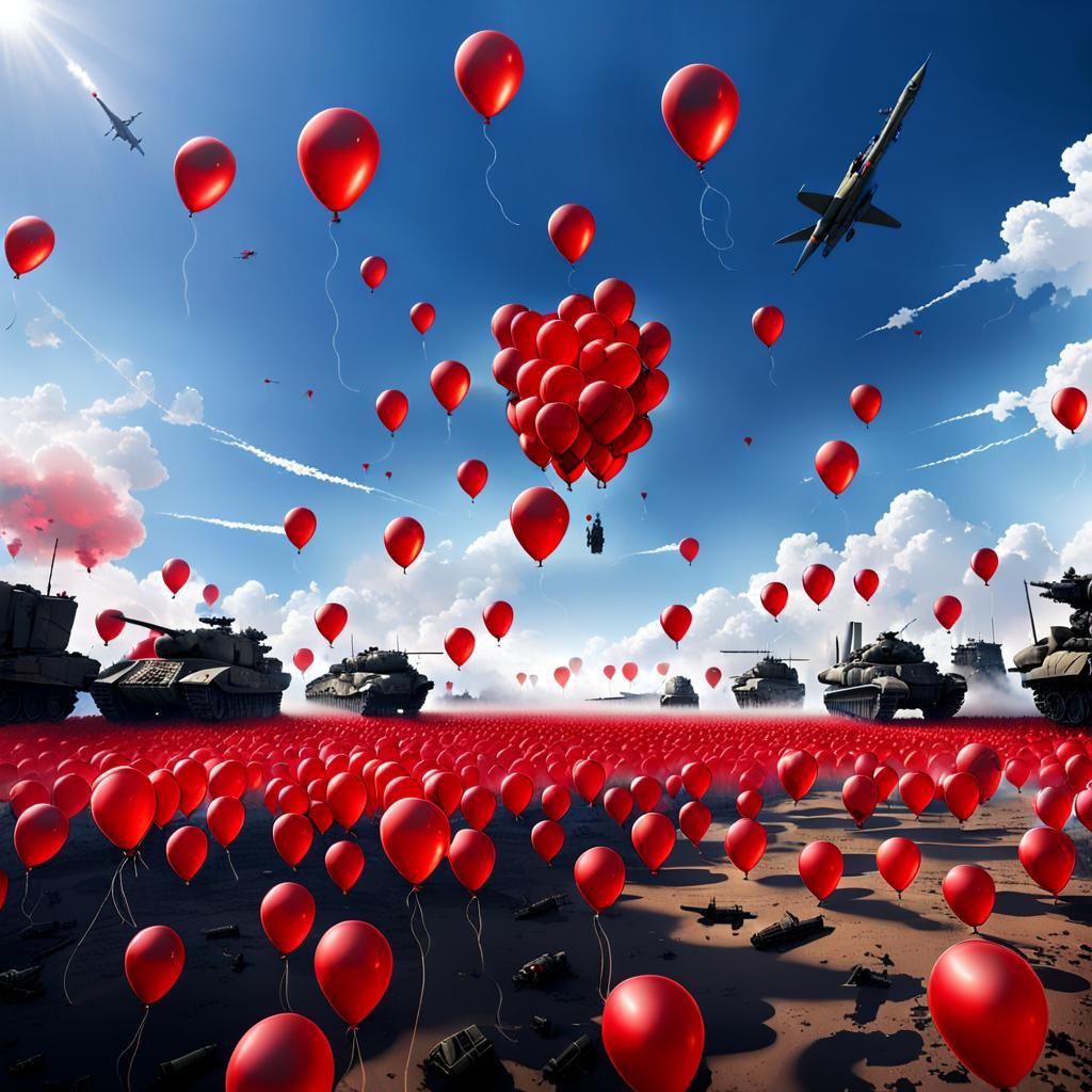 99 red balloons
