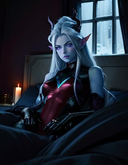 Cinematic Dragon Ball Character in Dreamlike Setting