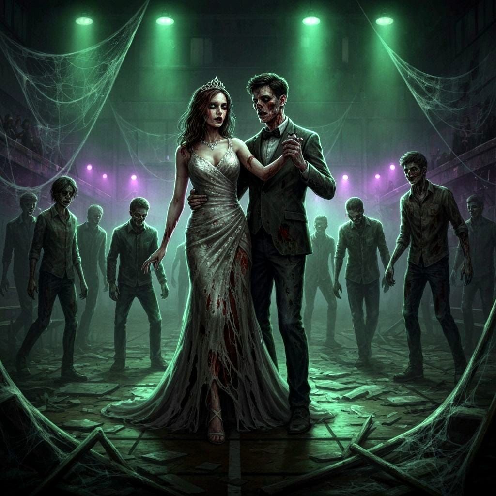 Zombie Prom Night: An AI Generated Nightmare