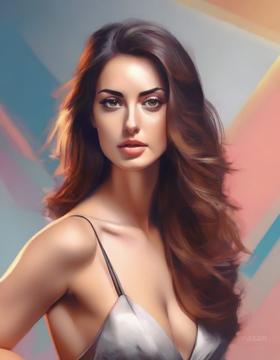 Portrait of a Woman in the Style of Alessandro Pautasso