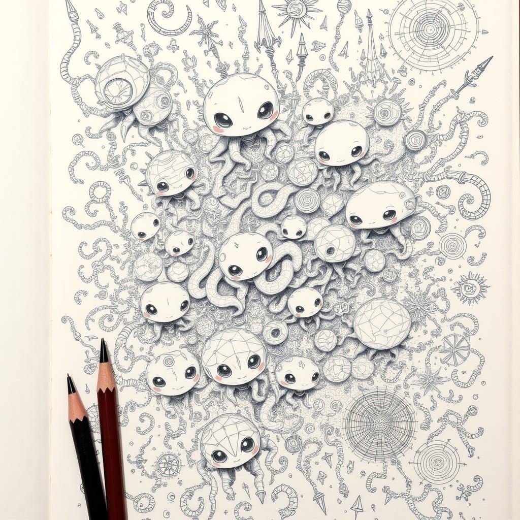 Tattooed Portrait of South African Gangster