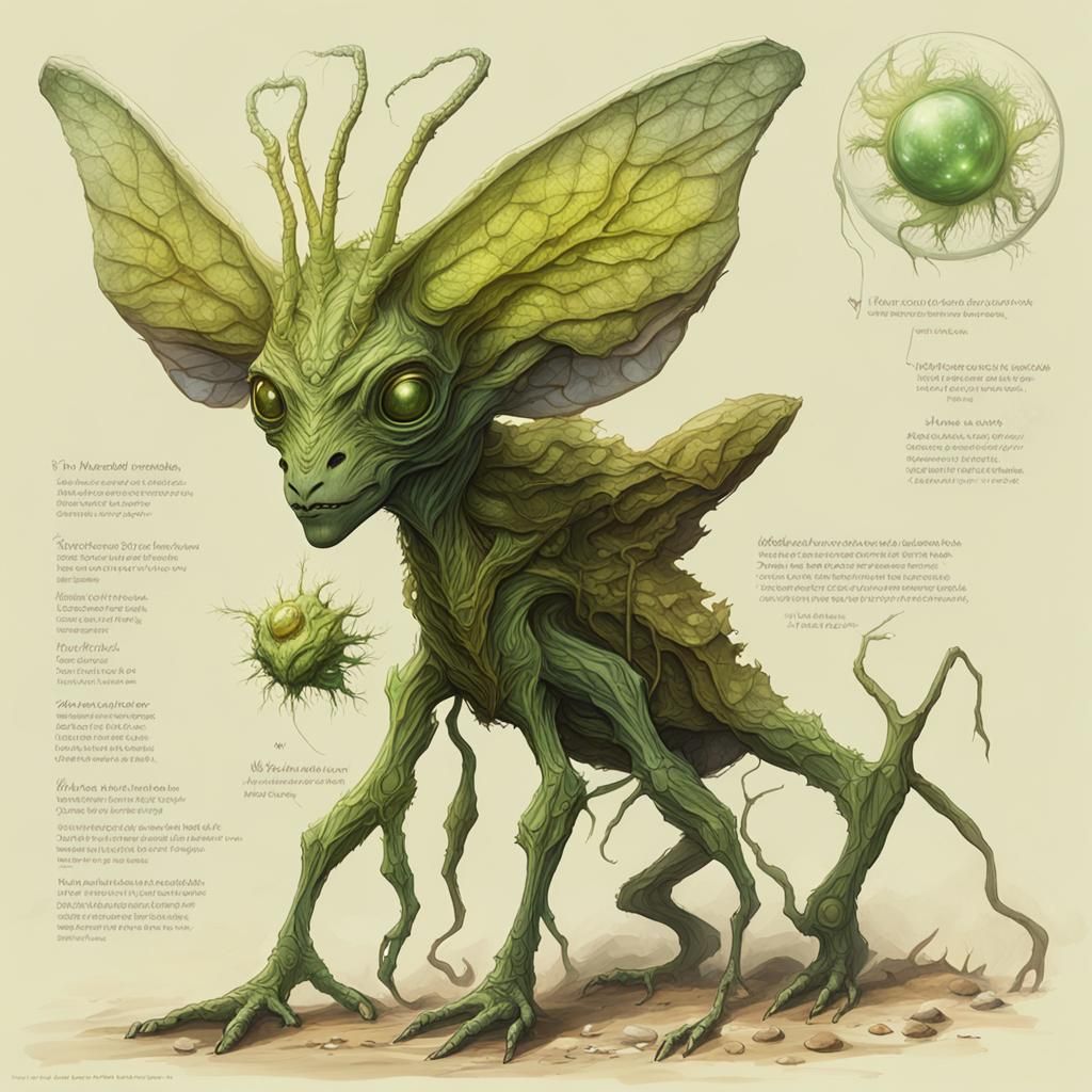 Alien Life on an Exoplanet: Xenozoology Concept Art
