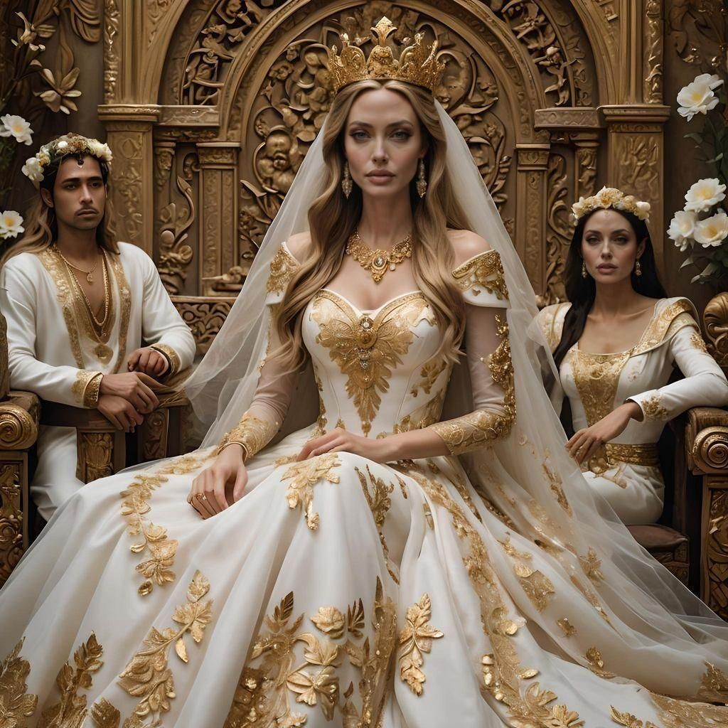 A gorgeous female Godess who looks exactly like the gorgeous...