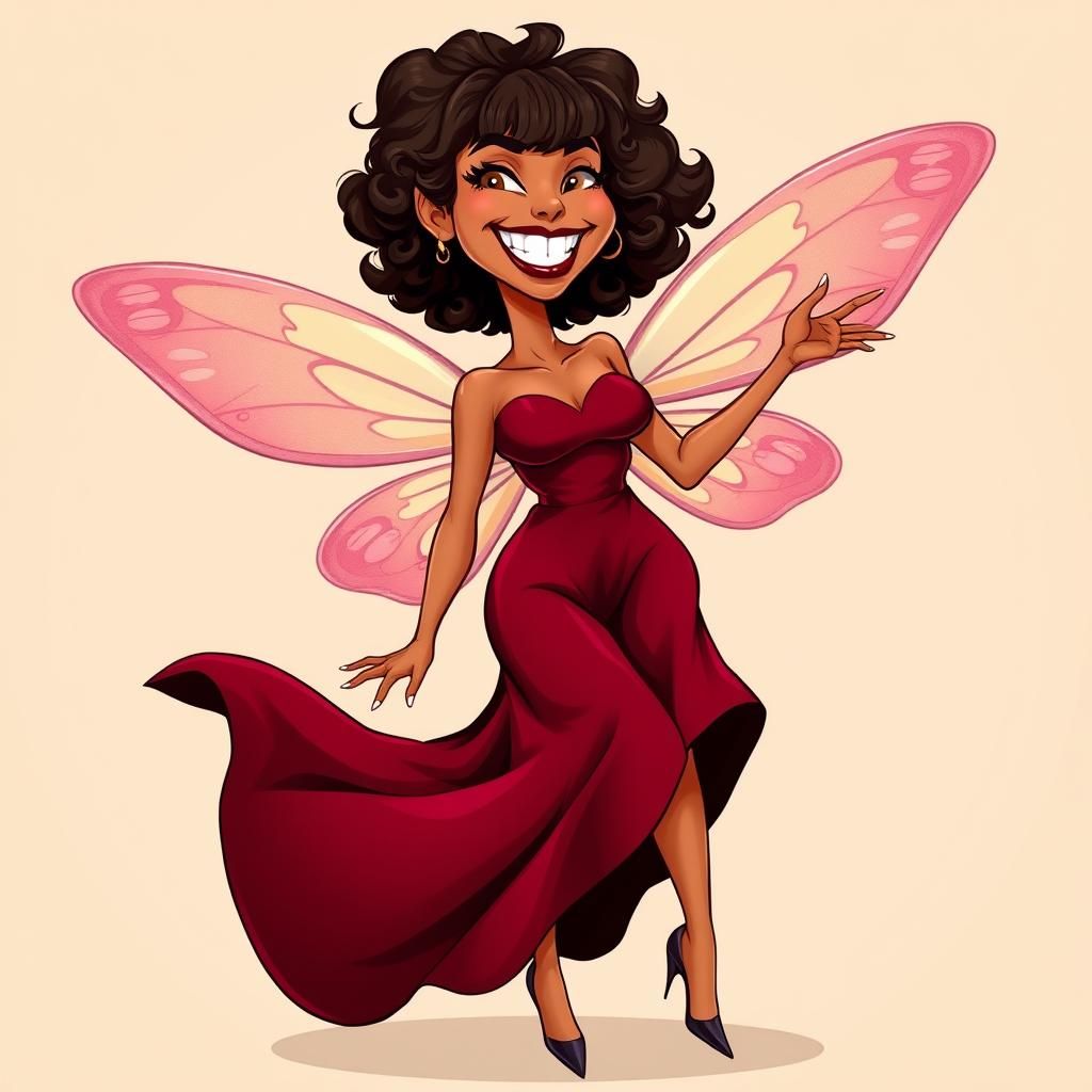 Dynamic Fairy as PTA President in Vibrant Colors